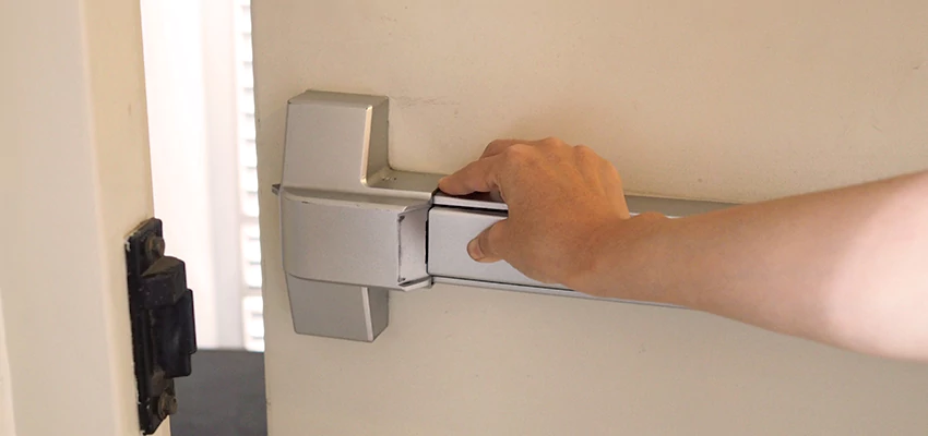 Roller Gate Panic Bar Installation in Covina, California